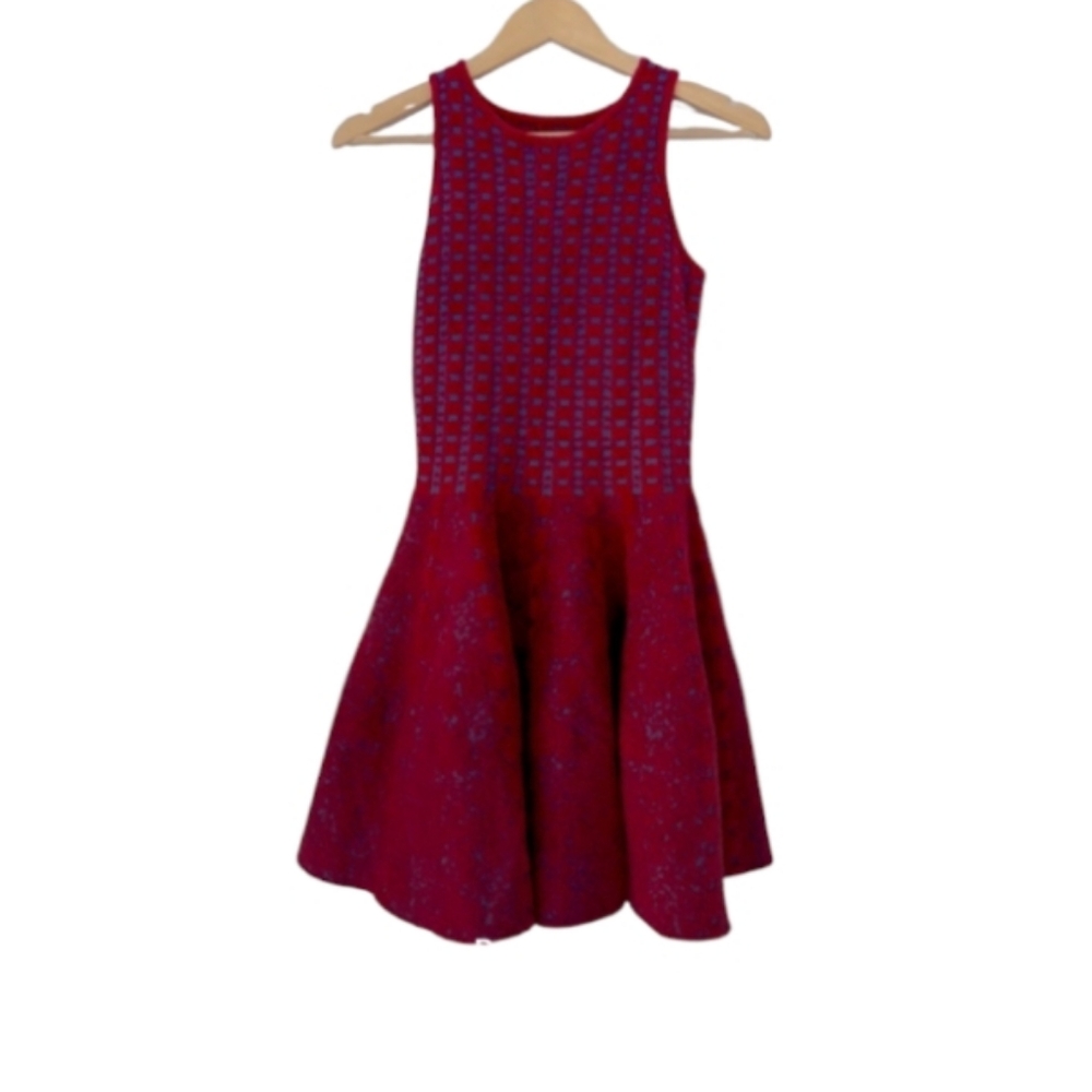 size S Kate Jacquard Knitted Dress